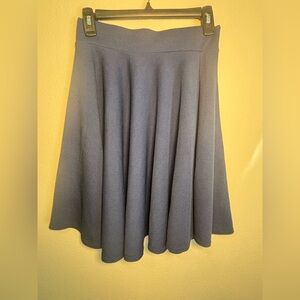 Urban COCO Skirt Small Blue Womens Stretchy Flared Casual Mini Skater Skirt
